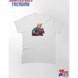 Trump Superhero Classic Tshirt Unisex